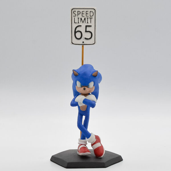 Estatua Resina Artesanal – Sonic The Hedgehog