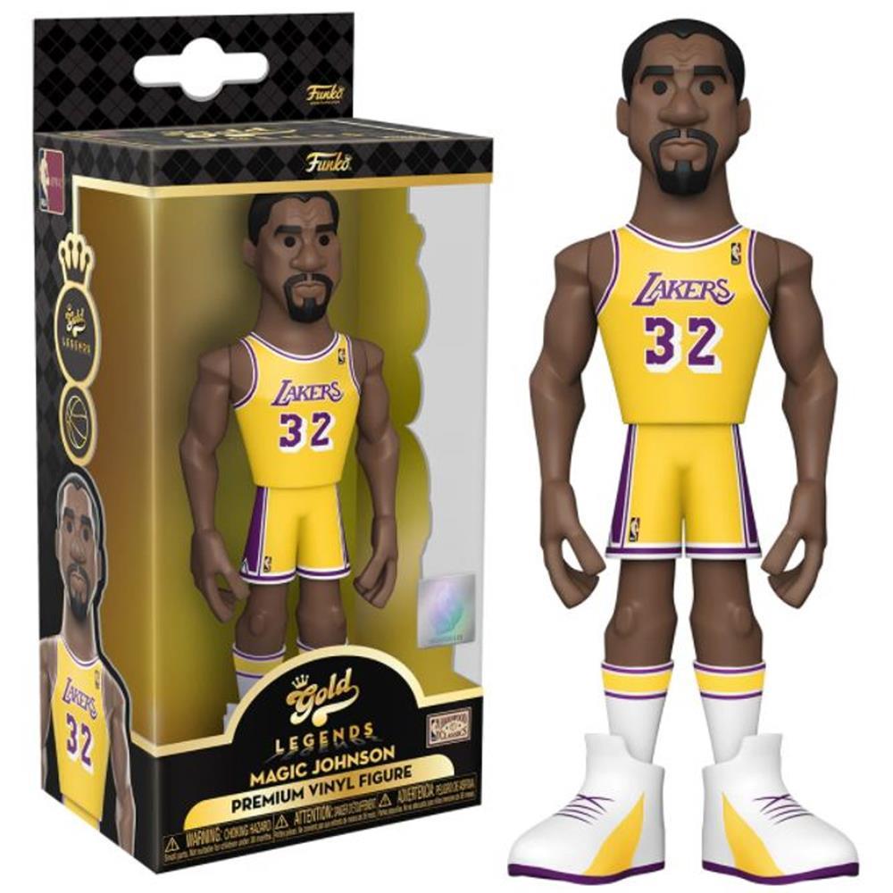 Funko Gold Magic Johnson (Nba Legends) (Premium Vinyl Figure)