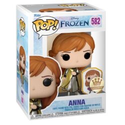Funko Pop Anna 582 (Com Pin) (Gold Ultimate Princess) (Disney) (Special Edition)