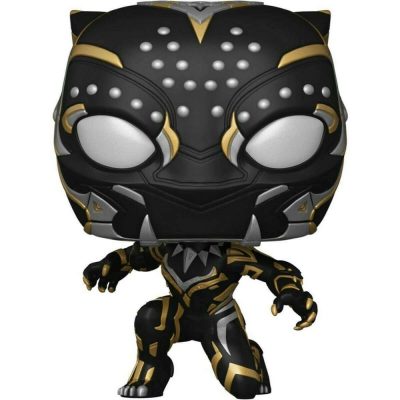 Funko Pop Black Panther 1102 (Crouching) (Wakanda Forever) (Marvel)