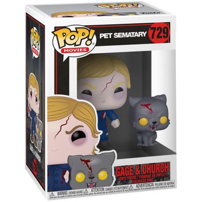 Funko Pop Gage & Church 729 (Glows) (Pet Sematary) (Movies)