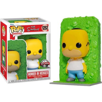 Funko Pop Homer In Hedges 1252 (The Simpsons) (Television) (Special Edition)