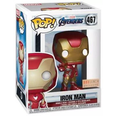 Funko Pop Iron Man 467 (Homem De Ferro) (Vingadores Ultimato) (Marvel) (Box Lunch Exclsuive)