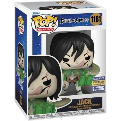Funko Pop Jack 1181 (Black Clover) (Animation) (Exclusive Winter Convention 2022)