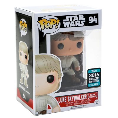 Funko Pop Luke Skywalker 94 (Bespin Encounter) (Star Wars) (2016 Galactic Convention Exclusive) (Vaulted)