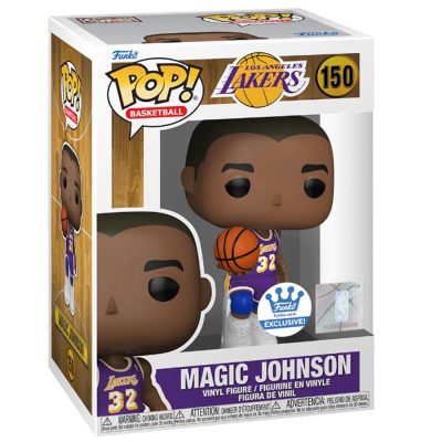Funko Pop Magic Johnson 150 (Los Angeles Lakers) (Nba) (Basketball) (Funko Shop Exclusive)