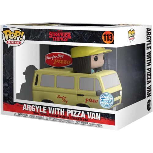 Funko Pop Rides Argyle With Pizza Van 113 (Stranger Things)