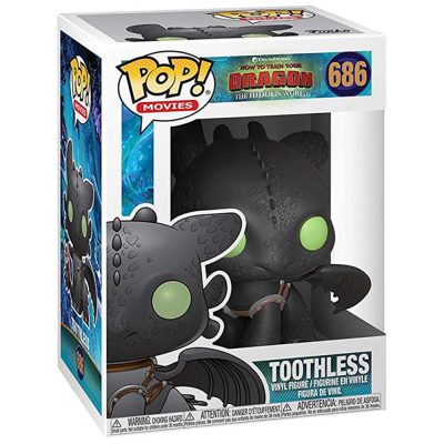 Funko Pop Toothless 686 (Banguela) (Como Treinar O Seu Dragão) (Movies)