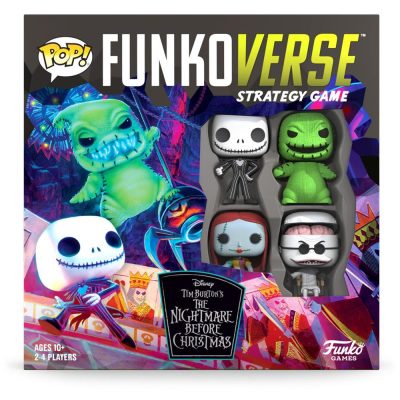 Funkoverse Strategy Game: Disney The Nightmare Before Christmas (O Estranho Mundo De Jack)