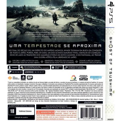 Ghost Of Tsushima Versão Do Diretor Ps5