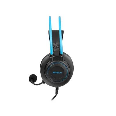 Headset Com Microfone P2 3.5Mm Fh200i A4tech Fstyler Preto E Azul