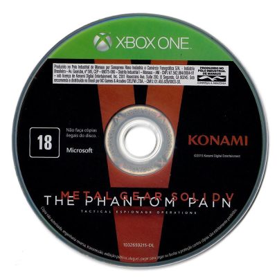 Metal Gear Solid V The Phantom Pain Xbox One (Somente Disco) #1