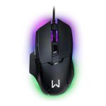 Mouse Gamer Multi Gunter, Led Rainbow, 6400 Dpi, 6 Botões, Preto – Mo297 Mouse Gamer Multi Gunter, Led Rainbow, 6400 Dpi, 6 Botões, Preto - Mo297
