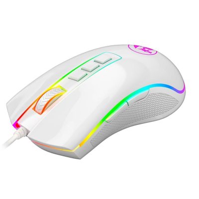 Mouse Gamer Redragon Cobra Lunar White M711w Rgb 10000 Dpi