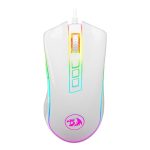 Mouse Gamer Redragon Cobra Lunar White M711w Rgb 10000 Dpi