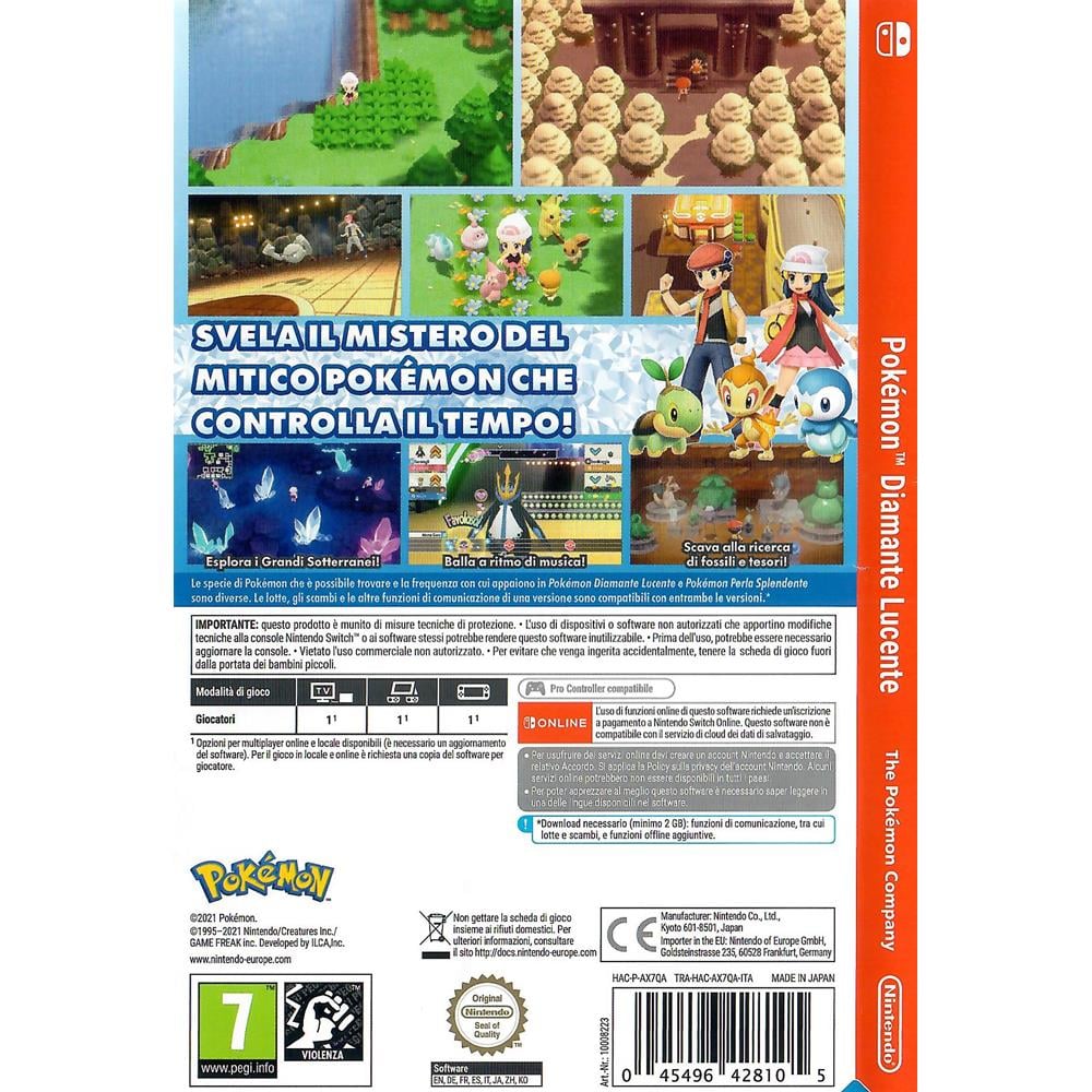  Pokemon: Brilliant Diamond (Nintendo Switch) (European