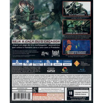 Predator Hunting Grounds Ps4