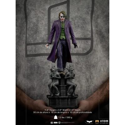 The Joker (Coringa) (Batman Dark Knight) - Art Scale 1/10 - Iron Studios