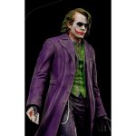 The Joker (Coringa) (Batman Dark Knight) - Art Scale 1/10 - Iron Studios