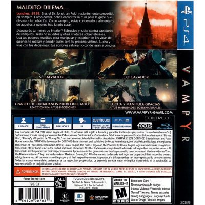 Vampyr Ps4