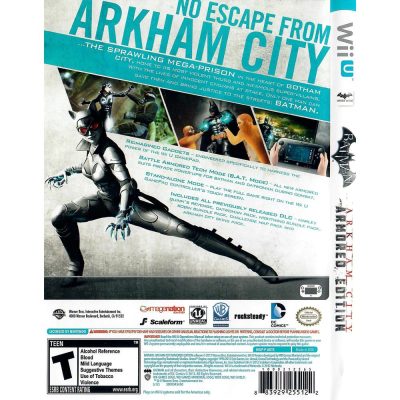 Batman Arkham City Armored Edition Nintendo Wii U #2