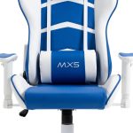 Cadeira Gamer Mx5 Giratoria Branco E Azul (Mgch-Mx5/Blwh) Cadeira Gamer Mx5 Giratoria Branco E Azul (Mgch-Mx5/Blwh)