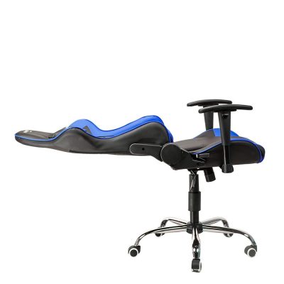 Cadeira Gamer Mx7 Giratoria Preto/Azul