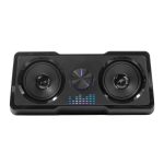 Caixa De Som Gamer Mancer Murk, 2X5w+2X3w Rms, Rgb, Usb, Preto, Mcr-Mrk-Rbw01 Caixa De Som Gamer Mancer Murk, 2X5w+2X3w Rms, Rgb, Usb, Preto, Mcr-Mrk-Rbw01