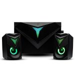 Caixa De Som Subwoofer Gamer Husky Gaming Frost 100, 11W Rms, Rgb, Usb, Preto - Hgmk012