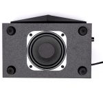 Caixa De Som Subwoofer Gamer Husky Gaming Frost 100, 11W Rms, Rgb, Usb, Preto - Hgmk012