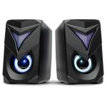 Caixa De Som Subwoofer Gamer Husky Gaming Frost 100, 11W Rms, Rgb, Usb, Preto - Hgmk012