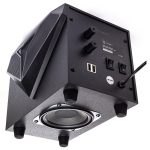 Caixa De Som Subwoofer Gamer Husky Gaming Frost 100, 11W Rms, Rgb, Usb, Preto - Hgmk012