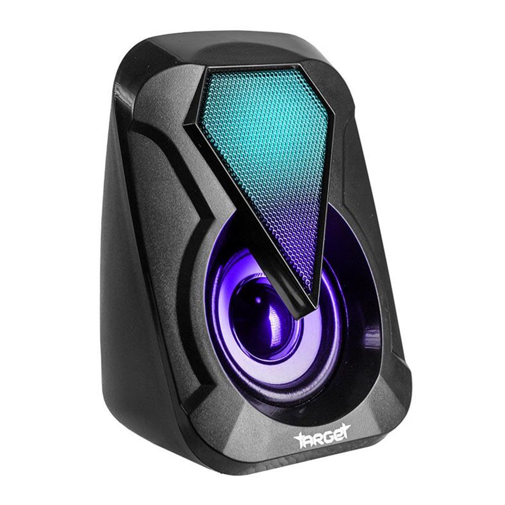 Caixa De Som Tgt Sentry, Rainbow, 2X3w Rms, Preto, Tgt-Sty-Rbw01