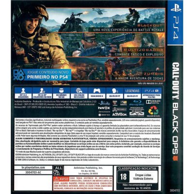 Call Of Duty Black Ops 4 Ps4