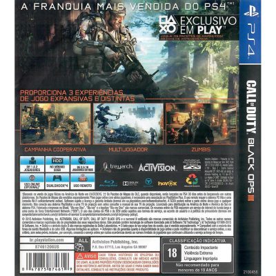 Call Of Duty Black Ops Iii Ps4 #1