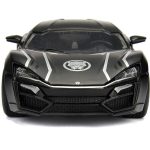 Carro Miniatura Lykan Hypersport 1:24 + Boneco Pantera Negra Diecast – Jada Metals Carro Miniatura Lykan Hypersport 1:24 + Boneco Pantera Negra Diecast - Jada Metals