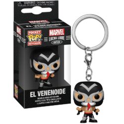 Chaveiro Funko Venom (El Venenoide) (Pocket Pop Keychain Marvel Luchadores)