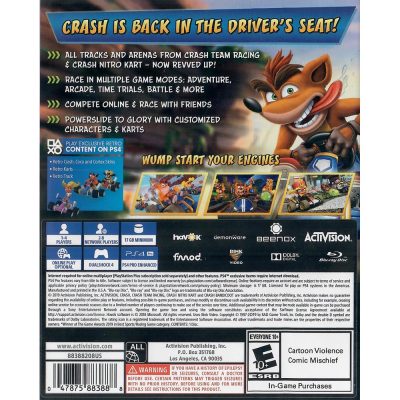 Crash Team Racing Nitro Fueled Ps4
