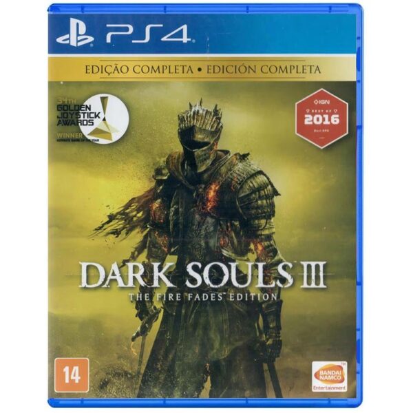 Dark Souls Iii The Fire Fades Edition Ps4 #1 (Novo)
