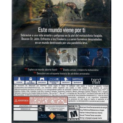 Days Gone Ps4
