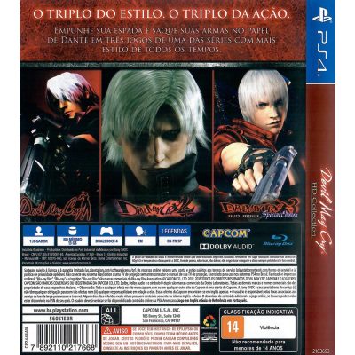 Devil May Cry Hd Collection Ps4