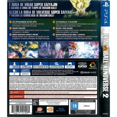 Dragon Ball Xenoverse 2 Ps4