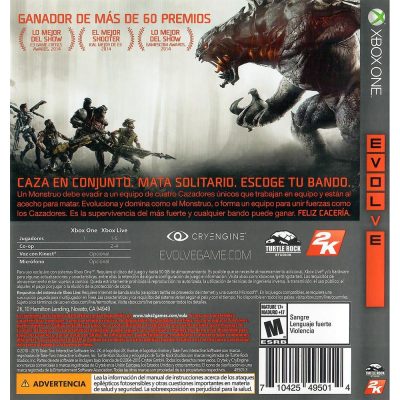 Evolve Xbox One #1