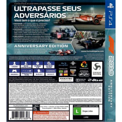 F1 2019 Anniversary Edition Ps4