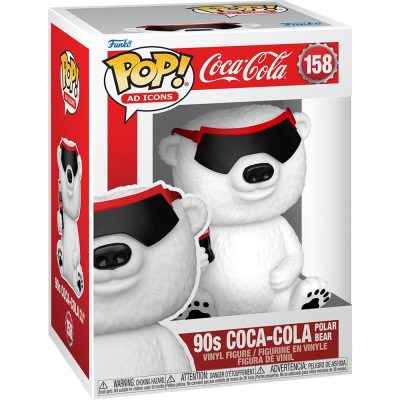 Funko Pop 90S Coca-Cola Polar Bear 158 (Urso Polar Dos Anos 90) (Ad Icons)