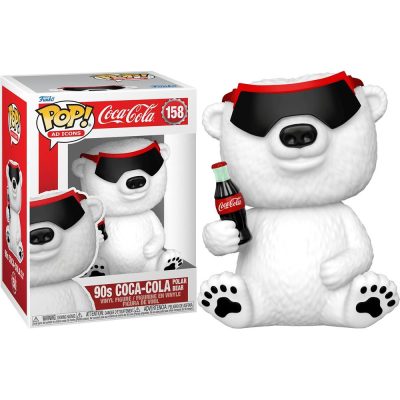 Funko Pop 90S Coca-Cola Polar Bear 158 (Urso Polar Dos Anos 90) (Ad Icons)