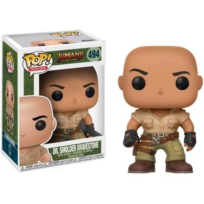 Funko Pop Dr. Smolder Bravestone 494 (Jumanji) (Movies) (Vaulted)