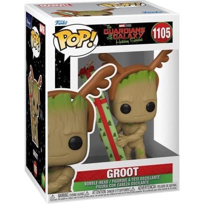 Funko Pop Groot 1105 (The Guardians Of The Galaxy Holiday Special) (Marvel)