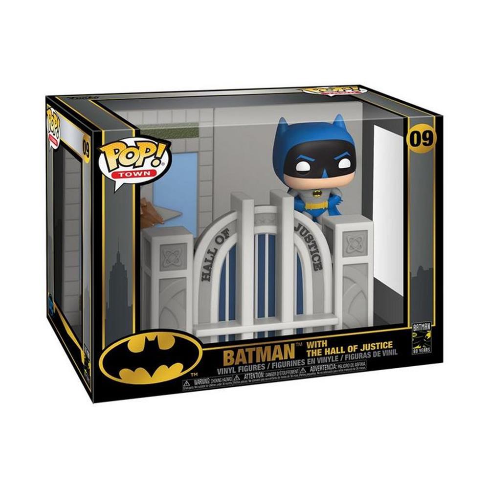 Funko Pop Town - Batman With The Hall Of Justice 09 (Anniversary 80 Years)