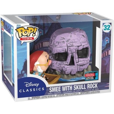 Funko Pop Town - Disney Smee With Skull Rock 32 (Exclusive Fall Convention 2022)